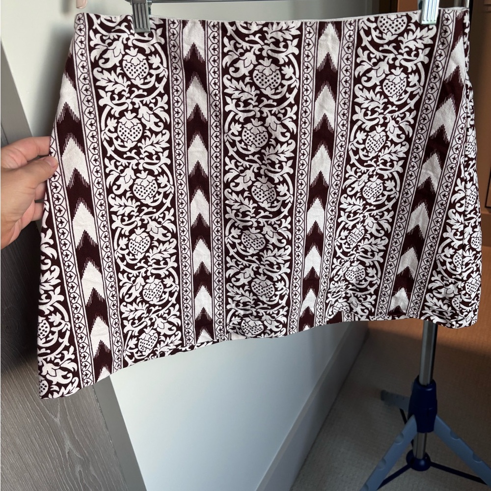 Julia Amory Coco Island Ikat mini skirt XL